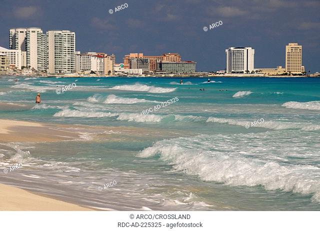 Beach of Cancun, Riviera Maya, Quintana Roo, Yucatan, Mexico