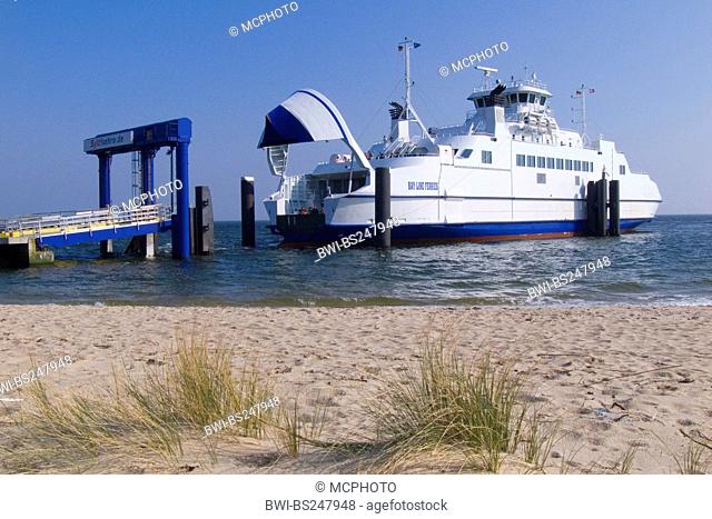 car ferry, Germany, Schleswig-Holstein, Sylt, List