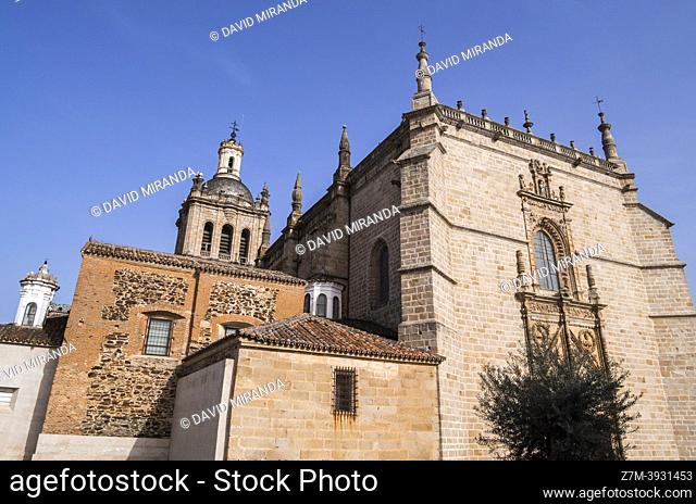 Cathedral of Saint Mary of the Assumption. Coria. Caceres. Estremadura. Spain