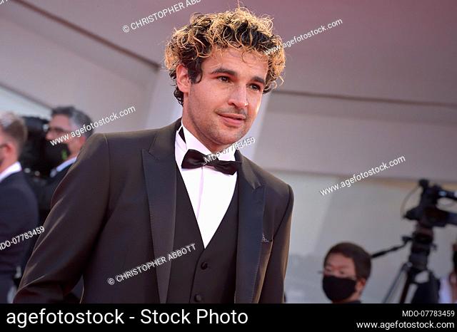 American actor Christopher Abbott at the 77 Venice International Film Festival 2020. The world to come red carpet. Venice(Italy), September 6th, 2020