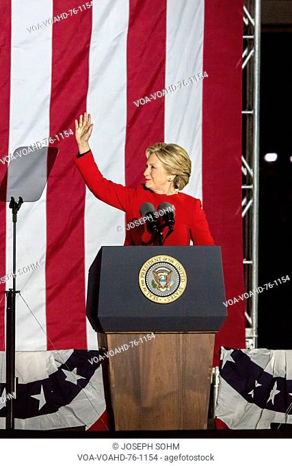 NOVEMBER 7, 2016, INDEPENDENCE HALL, PHIL., PA - Hillary Clinton Holds Election Eve Get Out The Vote Rally With Bruce Springsteen and Jon Bon Jovi