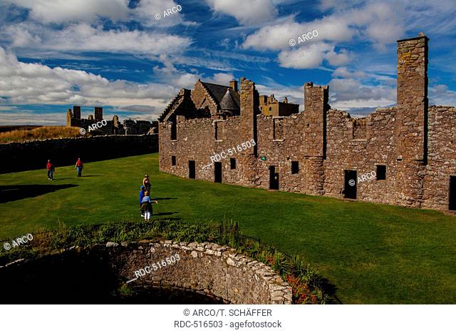Dunnottar Castle, Stonehaven, Aberdeenshire, Scotland, UK