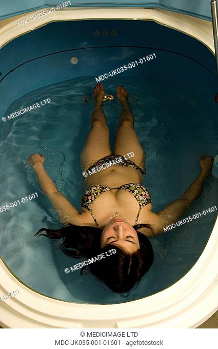The relaxation caused by floating is said to reset the body's' hormonal and metabolic balance giving strength to recover from effects of stress, illness