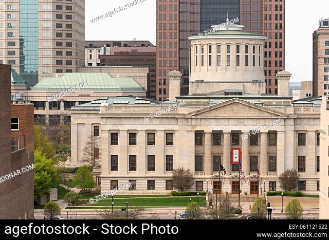 Columbus is the State Capital of Ohio Headquartered at the Government Statehouse