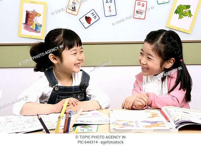 Korean Kids in the Kindergarten