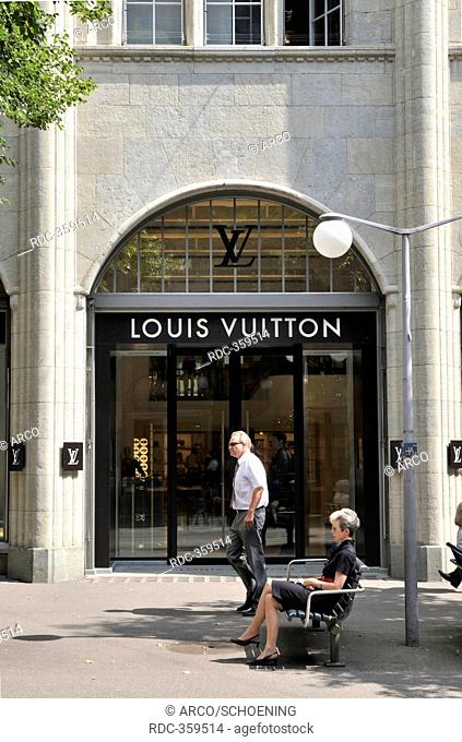 Louis Vuitton Shop, Bahnhofsstrasse, Zurich, Switzerland