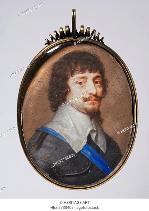 Portrait of Frederick V, Elector Palatine, King of Bohemia, 1630s. Creator: John Hoskins (British, c. 1590-1665)