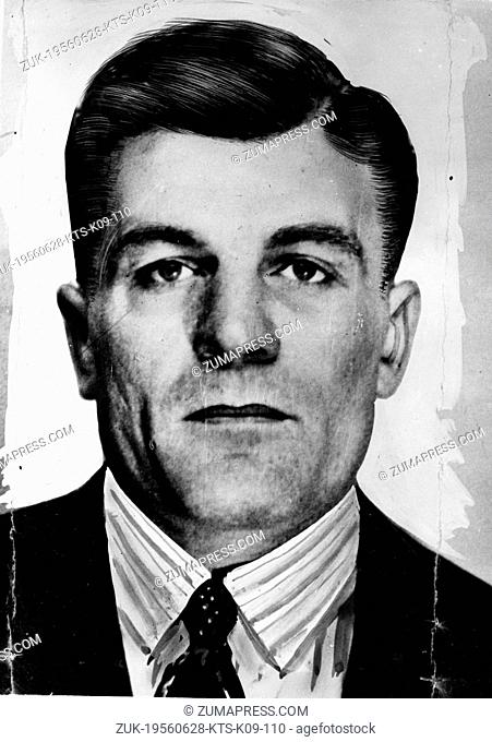 Jun 28, 1956; London, UK; PHILIP ELLUL one of the three accused men for the muder of Scarface Smithson. (Credit Image: © Keystone Press Agency/Keystone USA via...