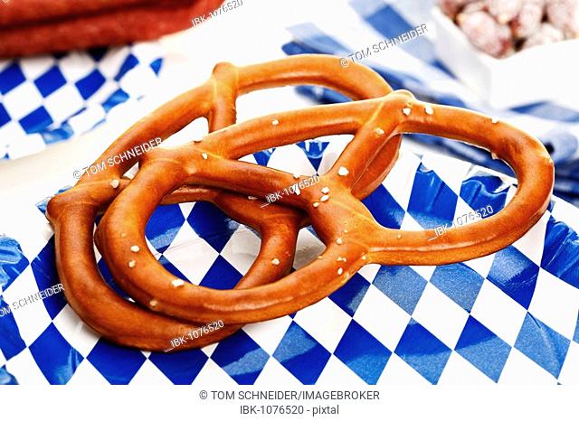 Salted pretzels, Bavarian