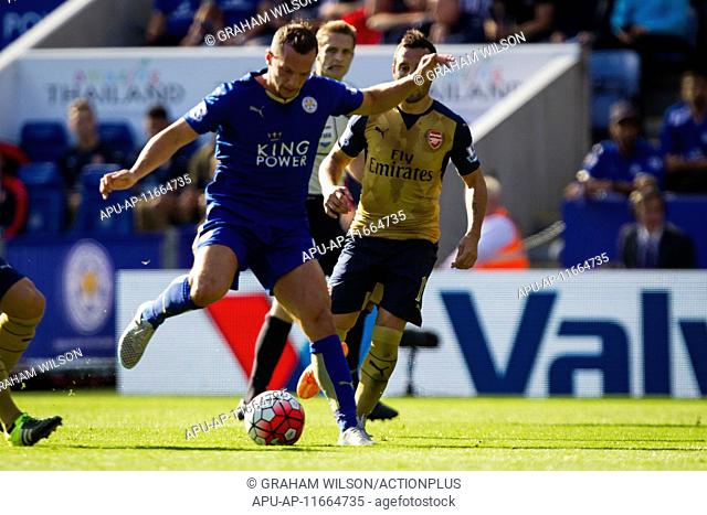 2015 Barclays Premier League Leicester v Arsenal Sep 26th. 26.09.2015. Leicester, England. Barclays Premier League. Leicester City versus Arsenal