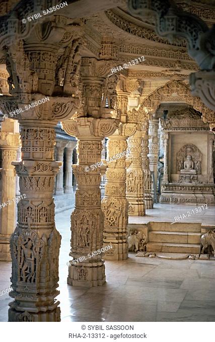 Dillawara temple, Mount Abu, Rajasthan state, India, Asia