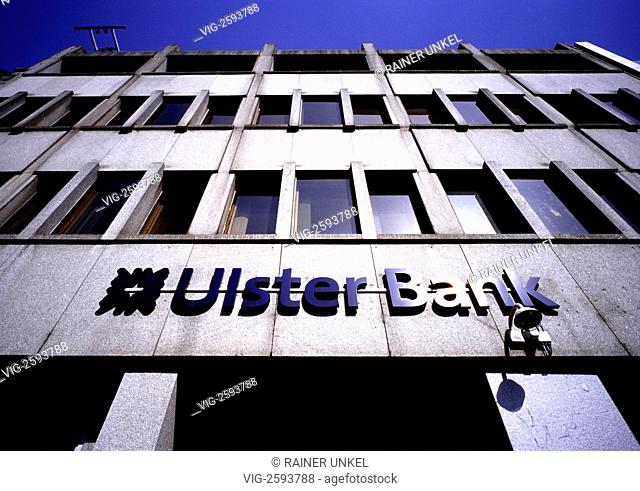 IRELAND, DUBLIN, 11.04.2011, IRL , IRELAND : Ulster Bank in Dublin - Dublin, Dublin, Ireland, 11/04/2011