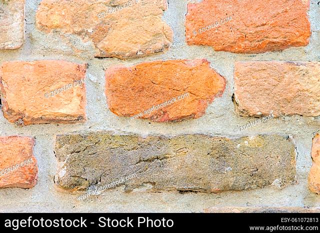 Ziegelsteinwand - brick wall 04