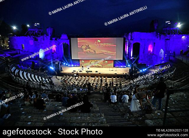 Opening ceremony of the 67th Taormina Film Festival , Taormina, ITALY-28-06-2021