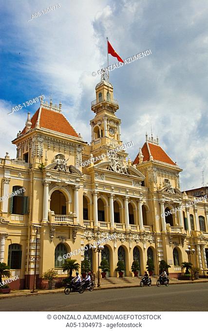 City Hall. Ho Chi Minh City (formerly Saigon). South Vietnam