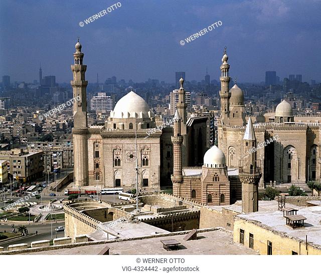 Aegypten, ET-Kairo, Unteraegypten, Sultan-Hassan-Moschee, ET-Cairo, Egypt, Sultan-Hassan Mosque, UNESCO, Welterbe, Weltkulturerbe