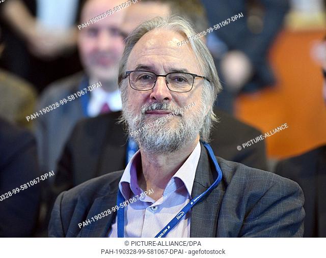 28 March 2019, Thuringia, Erfurt: Karlheinz Brandenburg, professor and co-inventor of the mp3 process for audio data compression