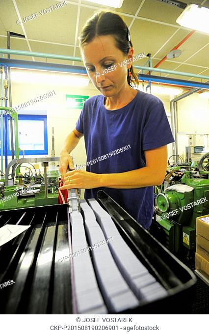Company Czech Blades is installing a new abrasive line for industrial razor blades worth about Kc30m this year, which is the biggest investment in the company's...