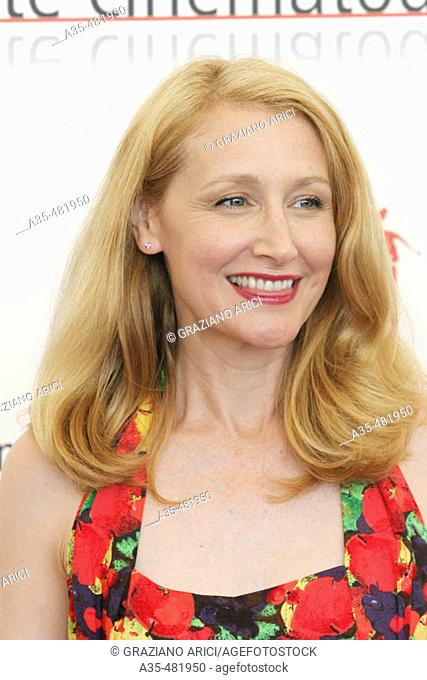 62nd Venice Film Festival (01/09/05): Patricia Clarkson, actress of the film 'Good night and good luck'