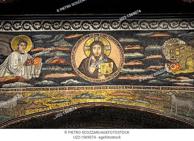 Ravenna (Italy): mosaic of Sant’Apollinare in Classe’s Basilica