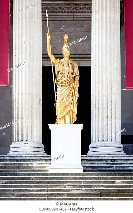 An image of a nice golden statue