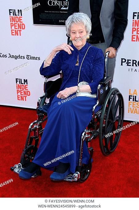 2016 Los Angeles Film Festival - ""The Conjuring 2"" Premiere Featuring: Lorraine Warren Where: Hollywood, California, United States When: 07 Jun 2016 Credit:...