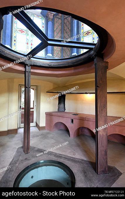 The kitchens of the Serra Moresca ( Moresca Greenhouse ). After a restoration conducted by the Capitoline superintendency and completed in 2013 and further...