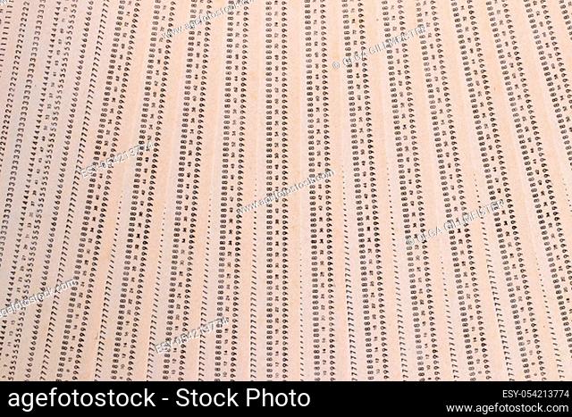 Vintage Punched Card Computer Stock Photos And Images Agefotostock