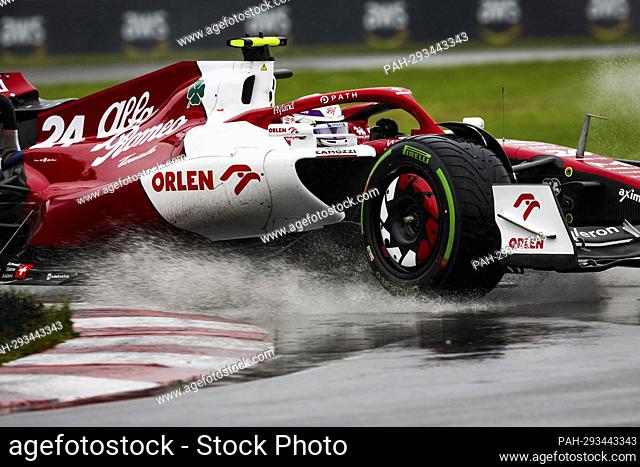 #24 Guanyu Zhou (CHN, Alfa Romeo F1 Team ORLEN), F1 Grand Prix of Canada at Circuit Gilles-Villeneuve on June 18, 2022 in Montreal, Canada