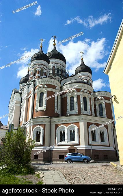 Alexander Nevski Cathedral, Baltic States, Europe, Russian Orthodox, Toompea Hill, Tallinn, Estonia, Europe