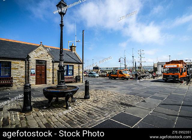 Harbor district. Stromness. Orkney Islands, Scotland, United Kingdom
