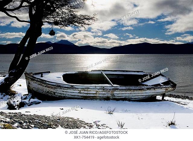 Lago Fagnano, Tierra del Fuego National Park, Argentina
