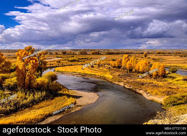 The USA, Wyoming, Sublette county, Boulder, Green River Valley