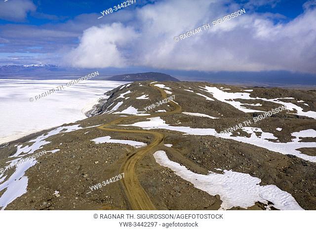 Skalafellsjokull Glacier, Vatnajokull National Park, Unesco World Heritage Site, Iceland