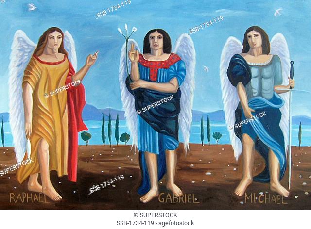 Three archangels