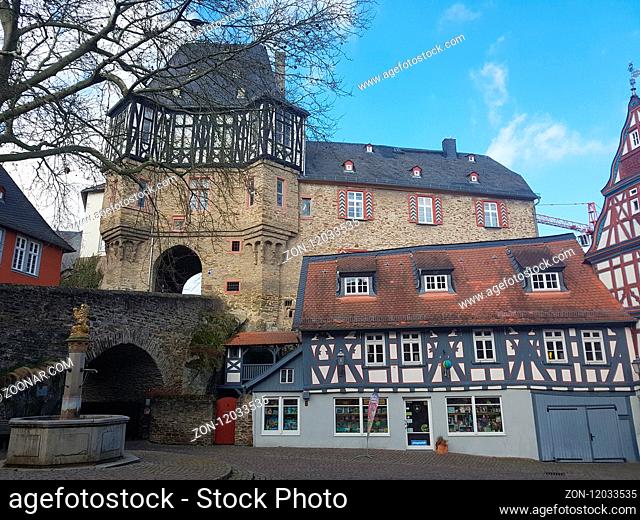 Kanzleitor, Jahr 1497, Anbau, 1710, Burg- und der Schlossfelsen, ehemalige, Burganlage