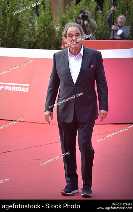 ROME, ITALY - OCTOBER 20: Oliver Stone attends the red carpet of the movie ""JFK - Destiny Betrayed"" and ""Qazaq. History Of The Golden Man"" during the 16th...