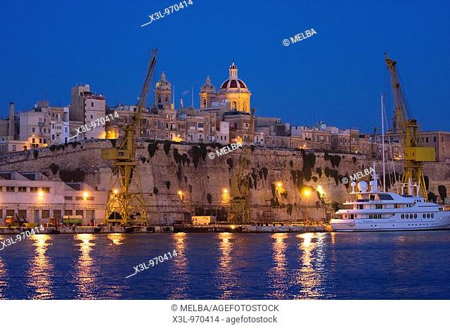 Vittoriosa  Grand Harbour  Malta