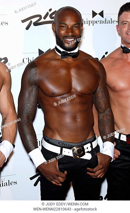 Tyson Beckford returns to the Chippendales male revue at the Rio All-Suites Hotel and Casino in Las Vegas Featuring: Tyson Beckford Where: Las Vegas, Nevada
