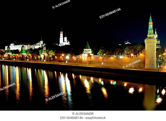Kremlin in the city Moscow