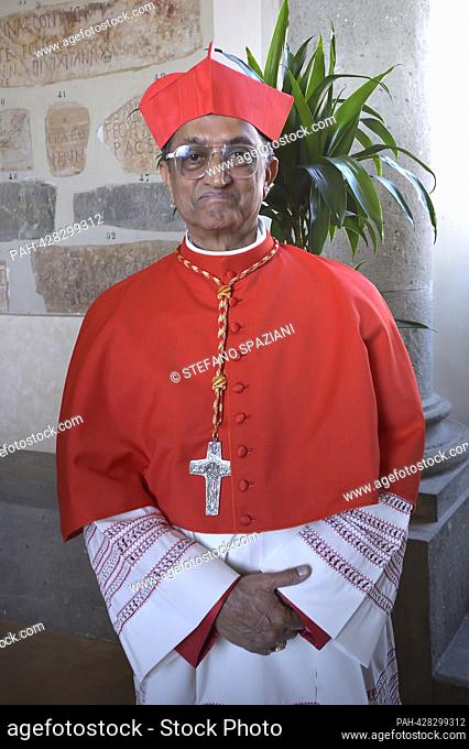 VATICAN CITY, VATICAN - SEPTEMBER 30: Newly appointed Cardinal Penang Sebastian Francis poses for a portrait during the courtesy visits, following a consistory