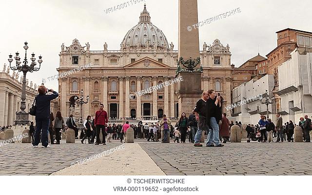 Rome, Italy, Europe, Piazza San Pietro, Petersplatz, Rom, Italien, Europa
