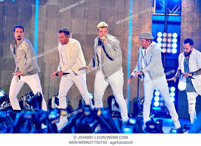 iHeartSummer 2017 at Fontainebleau Miami Beach - Day 2 Featuring: Back Street Boys Where: Miami Beach, Florida, United States When: 11 Jun 2017 Credit: Johnny...