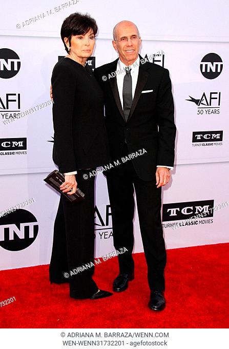 2017 AFI Life Achievement Award Gala Honoring Diane Keaton held at the Dolby Theatre - Arrivals Featuring: Jeffrey Katzenberg