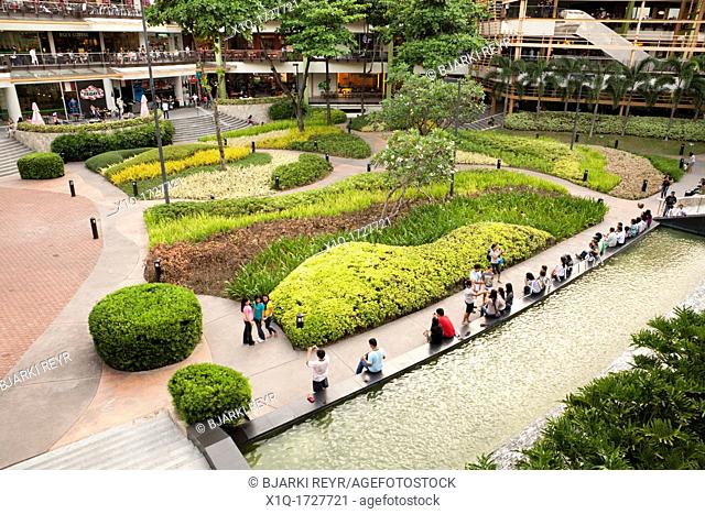 The Terraces at Ayala Center Cebu shopping mall, part of Cebu Business Park  Cebu City, Cebu, Visayas, Philippines