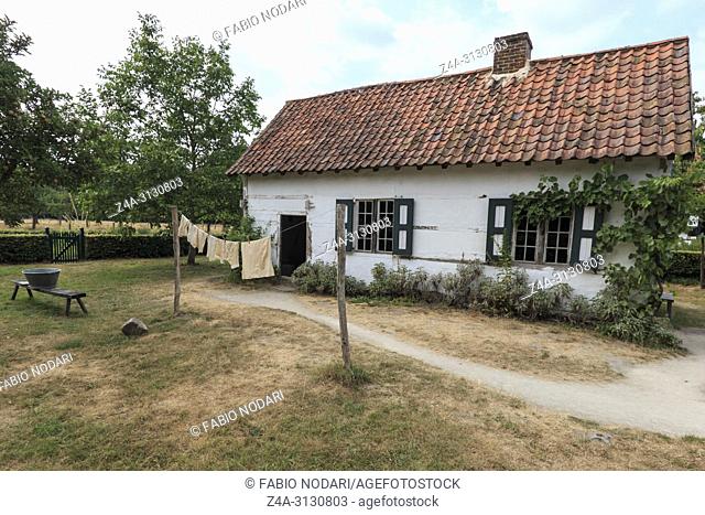 Old farmhouse in Bokrijk, Belgium