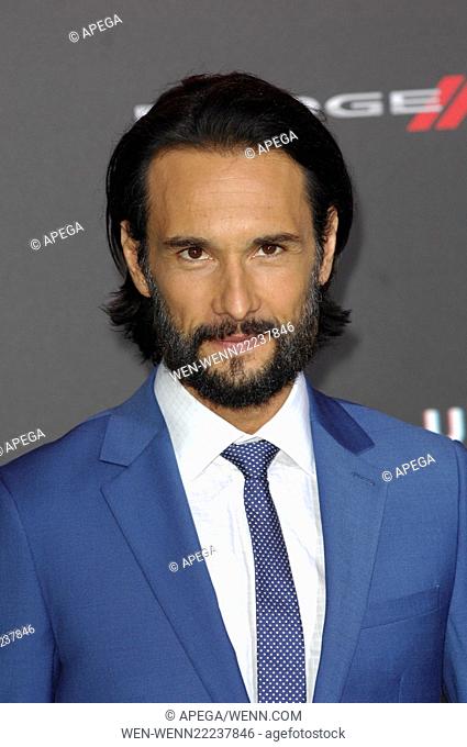 Los Angeles premiere of 'Focus' at TCL Chinese Theater - Red Carpet Arrivals Featuring: Rodrigo Santoro Where: Los Angeles, California