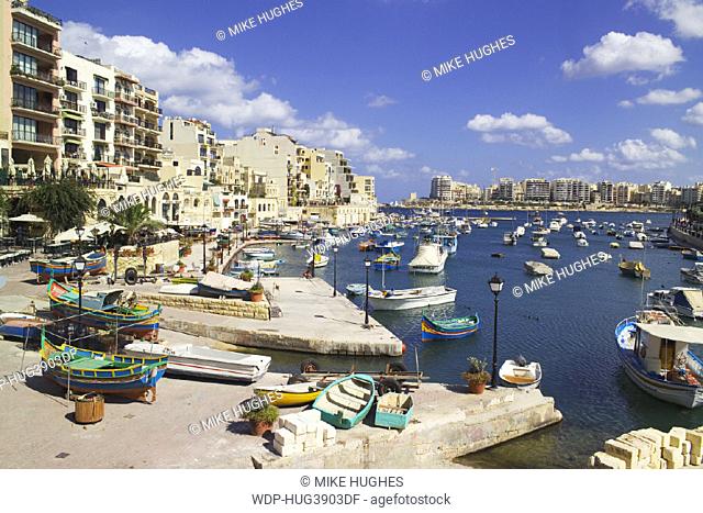 Spinola Bay, St Julian's, Malta
