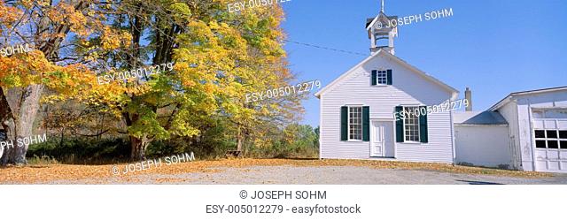 One-room schoolhouse in Upstate New York State