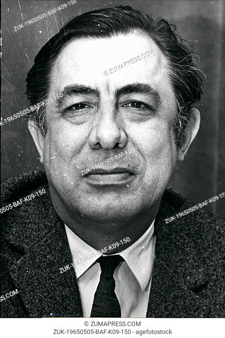 May 05, 1965 - FAMOUS REPORTER AWARDED PRIZE FOR BOOK: LUCIEN BODARD, A FRANCE-SOIR REPORTER NOW IN SAN DOMINGO WAS AWARDED THE ANNUAL 'PRIZE OF TO-DAY' FOR HIS...